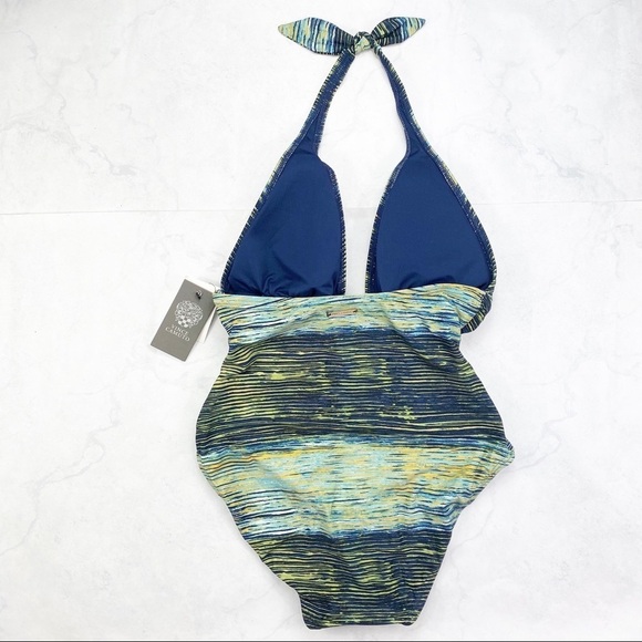 [Vince Camuto] Midnight Waves Plunge Halter - Picture 9 of 9